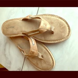 Tan Leather Sperry Sandals